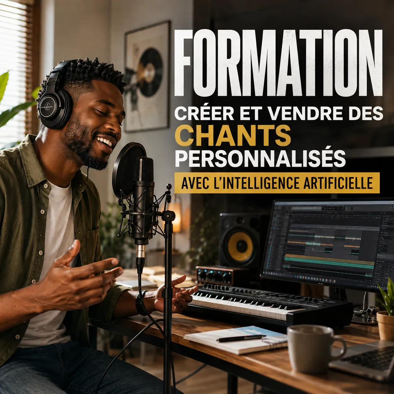 Vendre des chants IA personnalisés